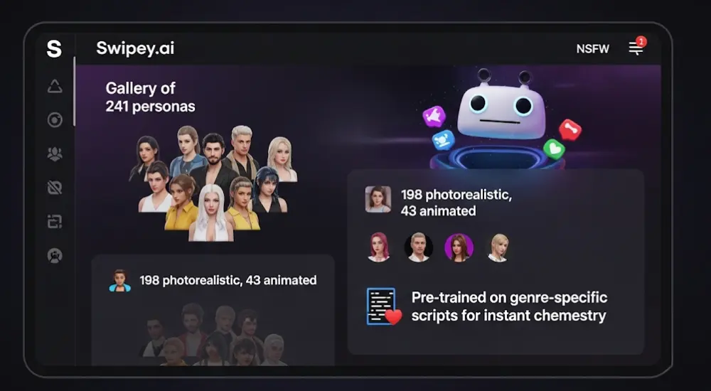 Meet the Bots: Flirty, Dirty, or Romantic
